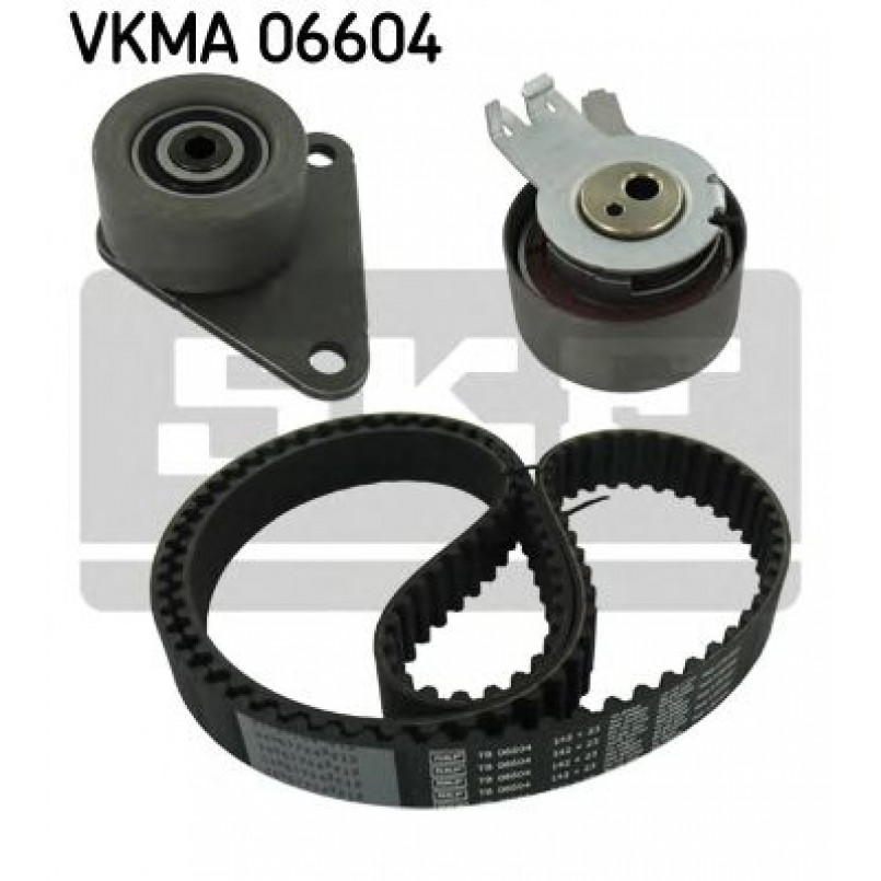 VKMA 06604 SKF Комплект (ремінь+ролики)